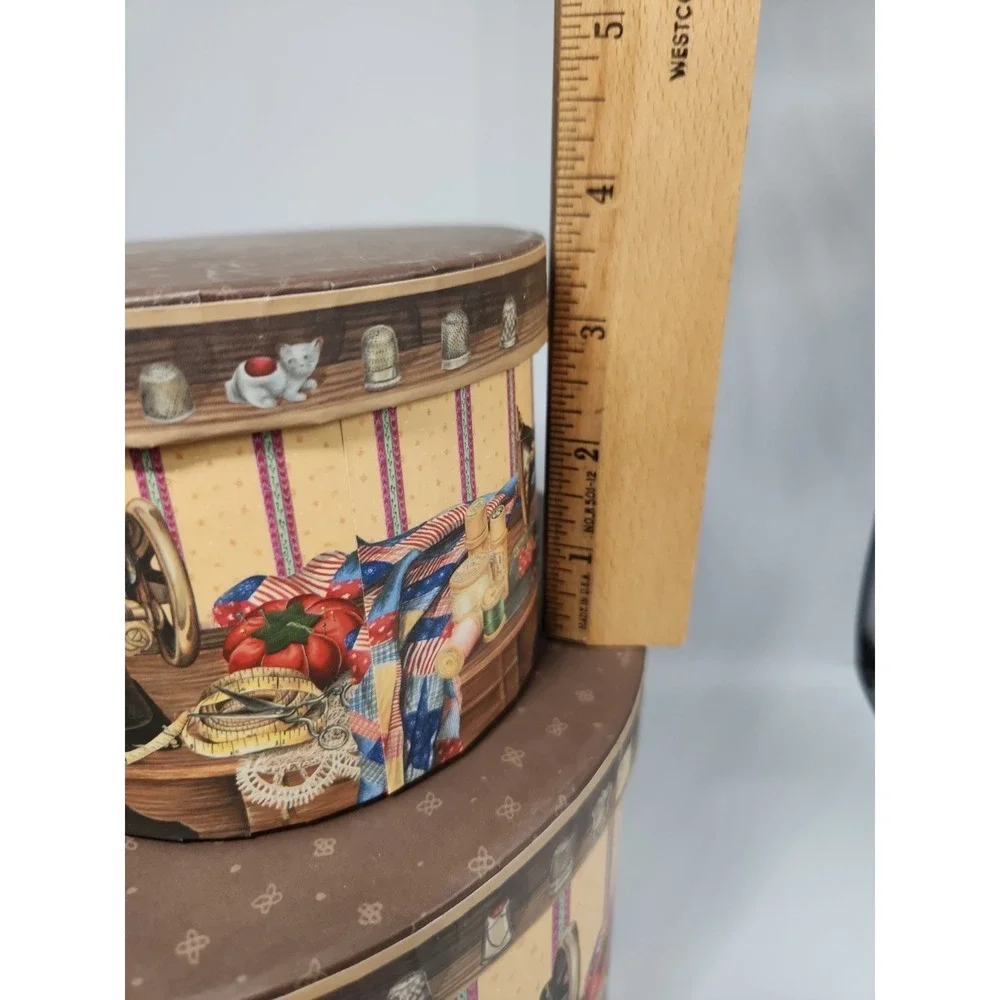 A Stitch In Time Store With Style Sewing Storage Box 3 Piece Nesting Boxes